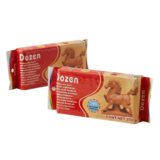 Dozen Air Dry Clay - Terracotta