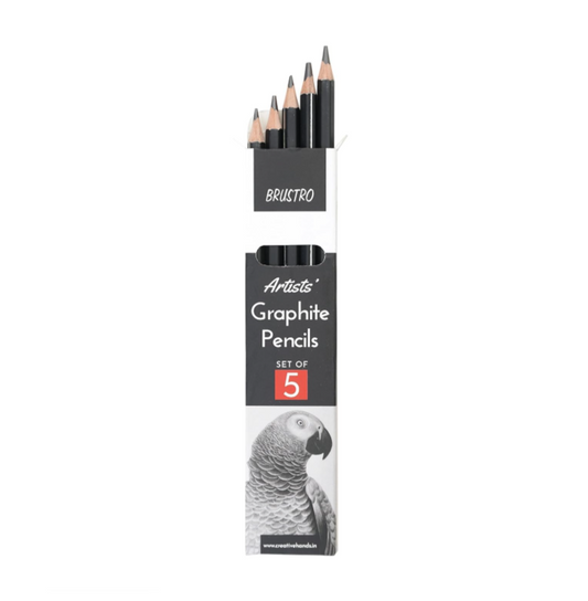 BRUSTRO Artist's Fine Art Graphite Pencil Set