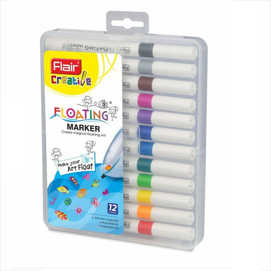 FLAIR Creative Series Water Floating Painting Broad Marker Pen