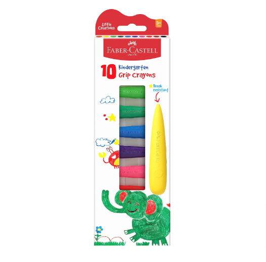 Faber-Castell Kindergarten Grip Crayons
