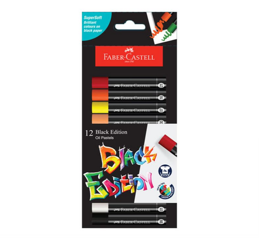 Faber Castell Oil Pastels Black Edition