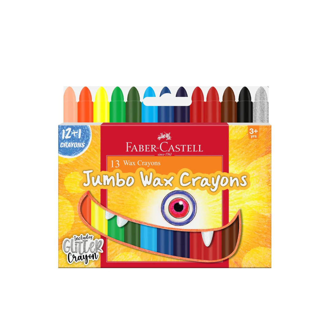 FABER-CASTELL Jumbo Wax Crayons