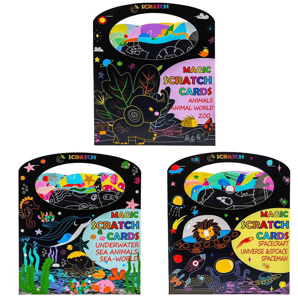 Fancy Kids Scratch Card