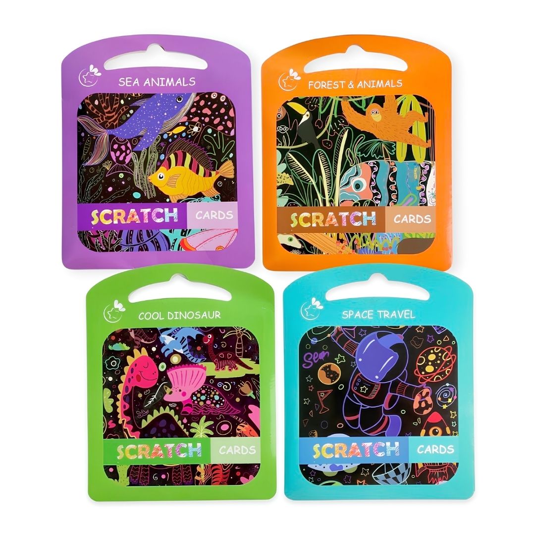 Fancy Kids Scratch Cards