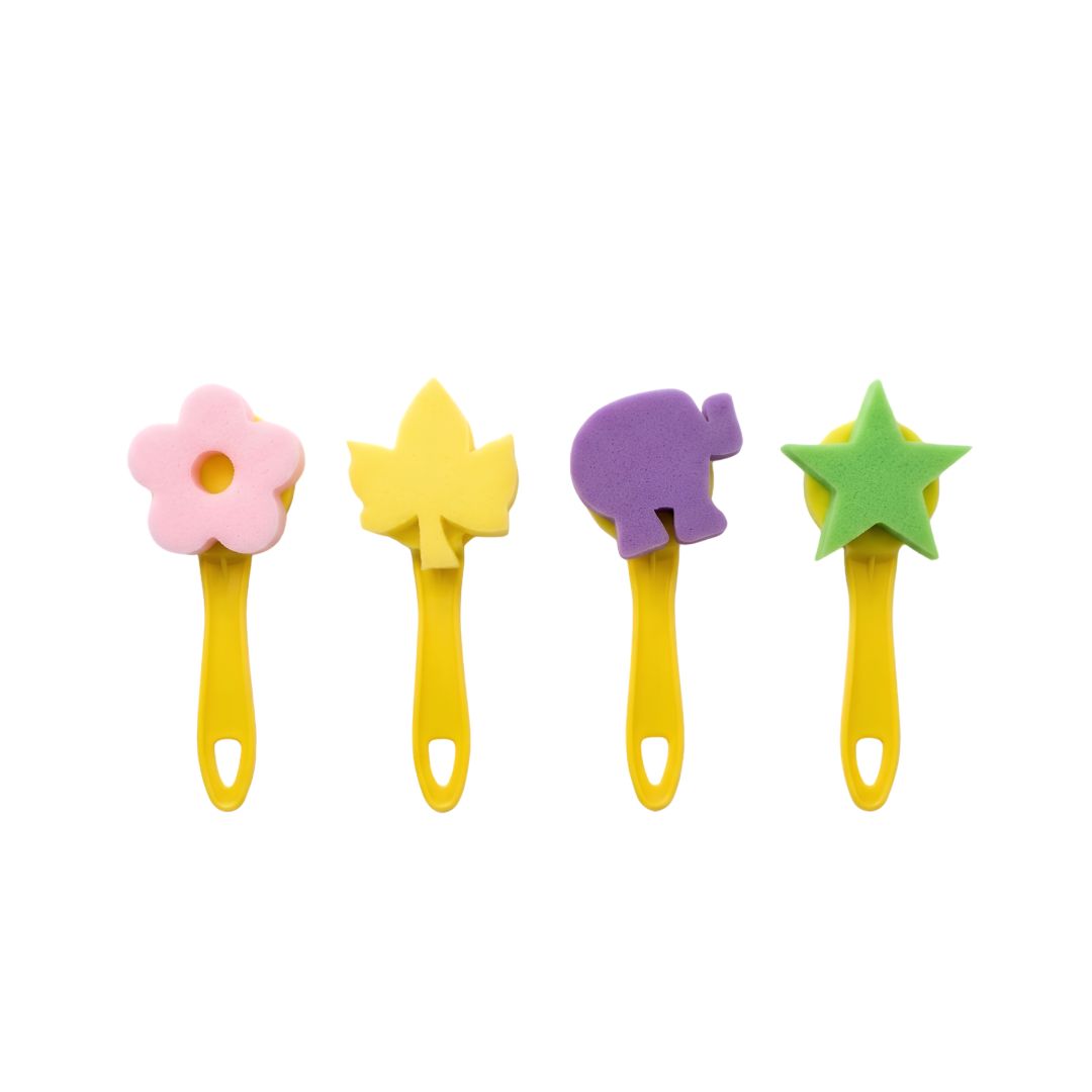 Fancy Sponge Stamp Brush Set
