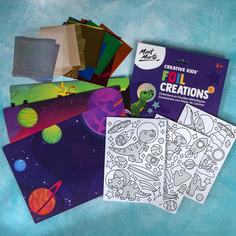 Foil Creations 36pc – Dinos in Space