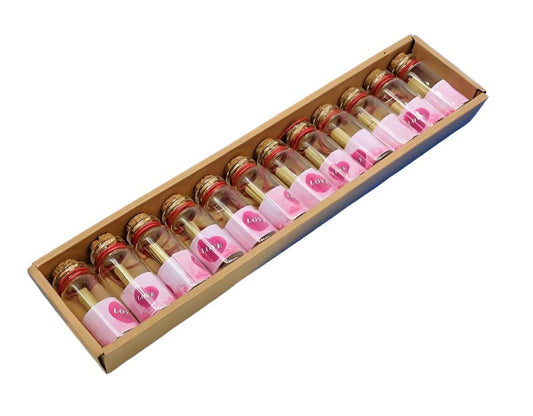 Message Glass Bottle Love