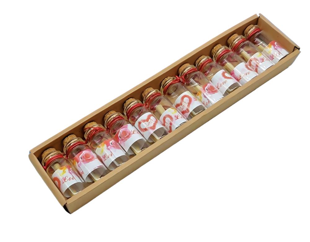 Message Glass Bottle Love