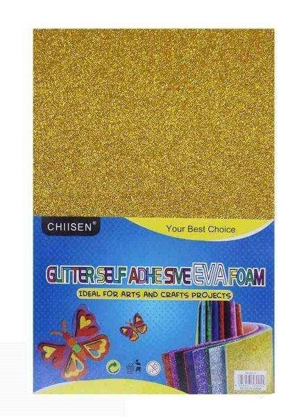 Glitter Foam Sheet Sticker A4