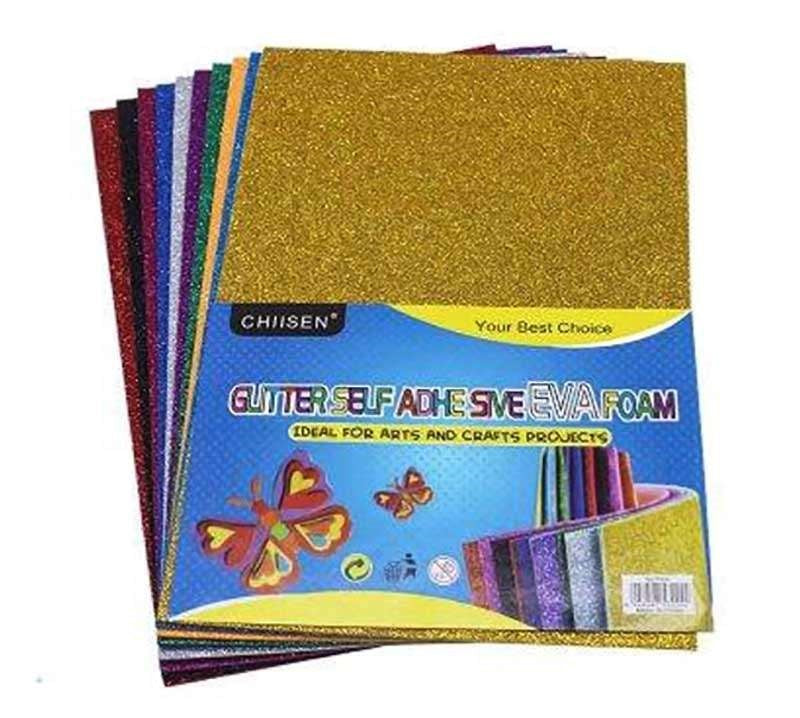 Glitter Foam Sheet Sticker A2
