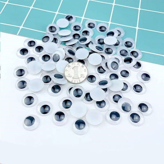 Googly Eyes Round 25mm, 16pcs