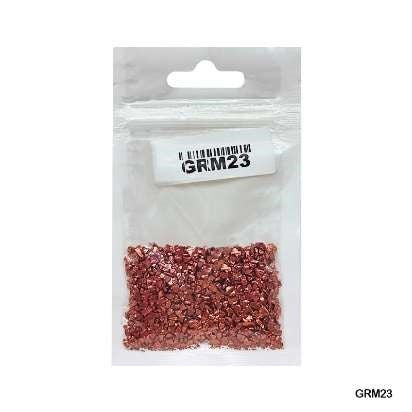 Glass Metallic Resin Stones 10g