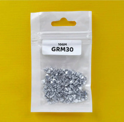 Glass Metallic Resin Stones 10g