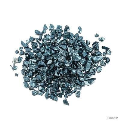 Glass Metallic Resin Stones
