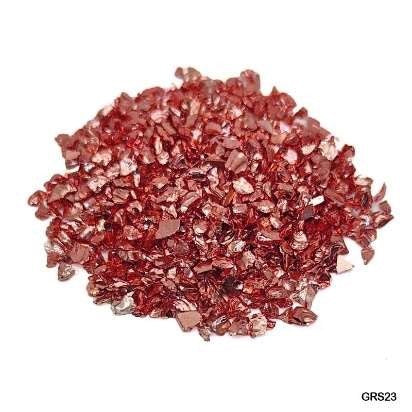 Glass Metallic Resin Stones
