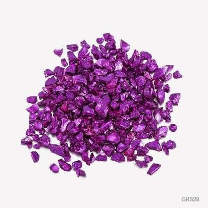 Glass Metallic Resin Stones
