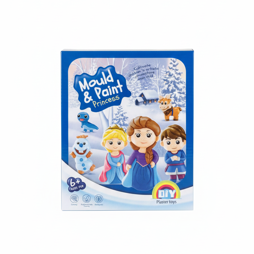 DIY Mould And Paint Kit - Princess 2