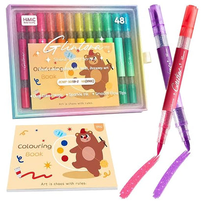 Himic Dual Tip Sparkle Ink Markers