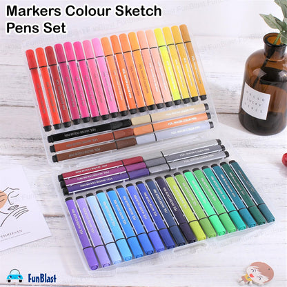 Himic Brush Markers Set - 48 Shades