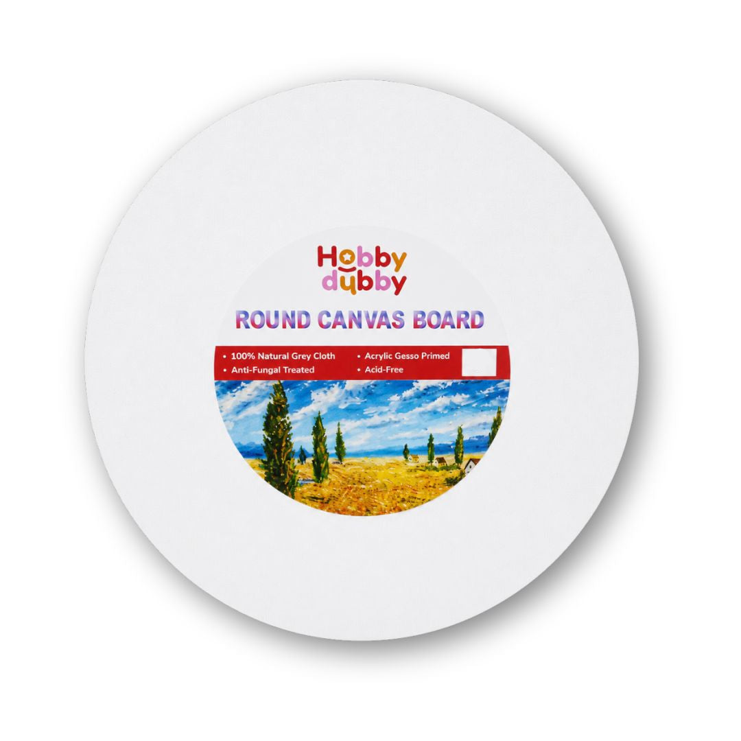 Hobby dubby Round Canvas Board