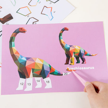 Sticker Puzzle Geometry