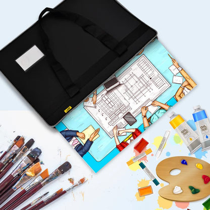 Trio Artist Portfolio File Folder