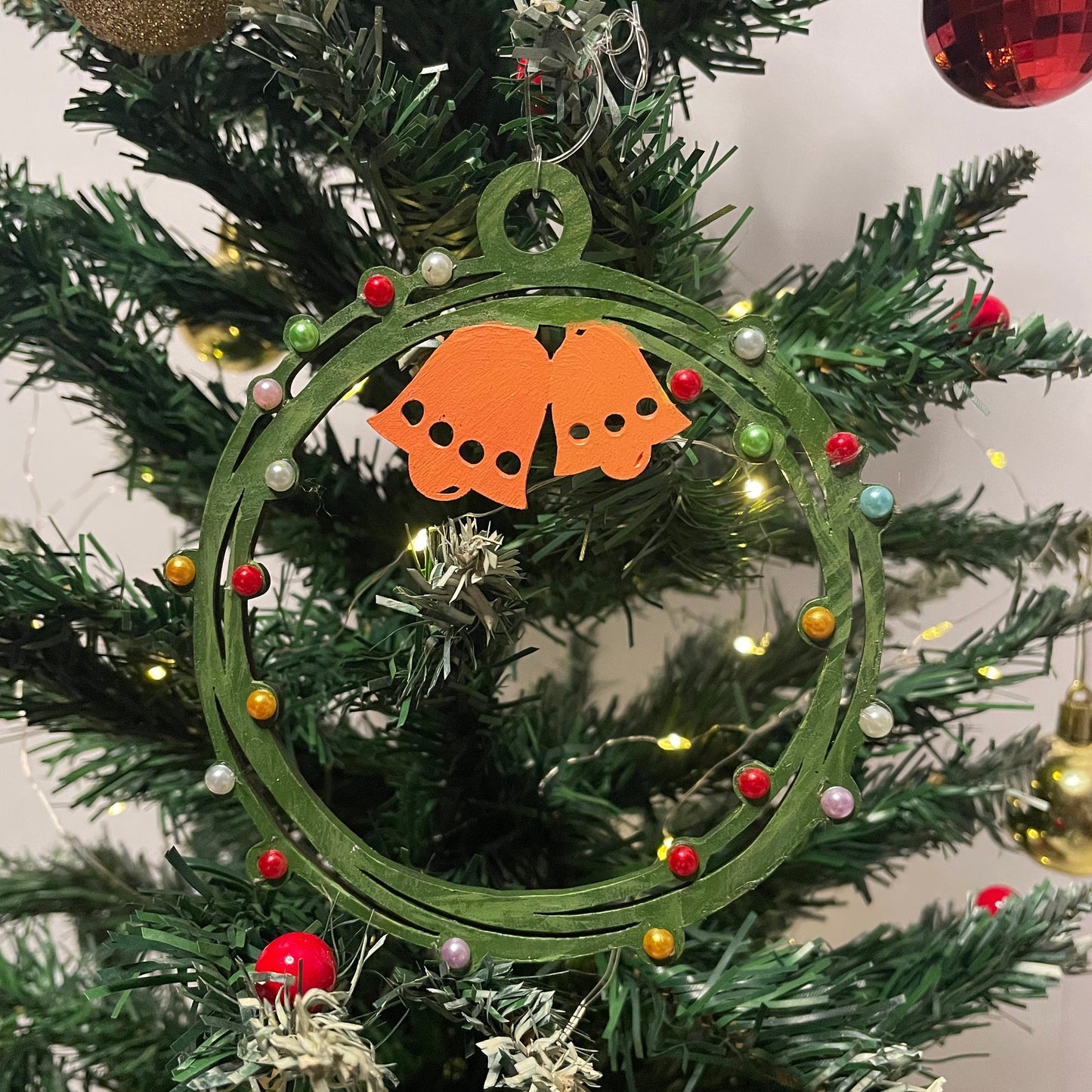 DIY Christmas Ornament - Wreath