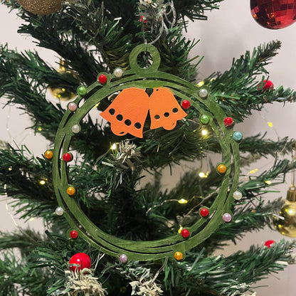 DIY Christmas Ornament - Wreath