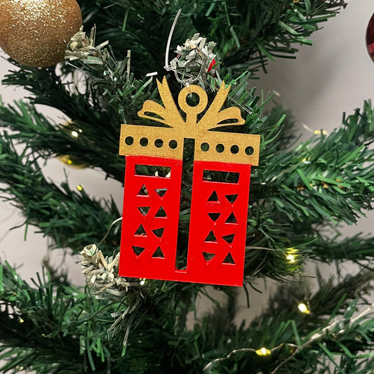 DIY Christmas Ornament - Gift Box