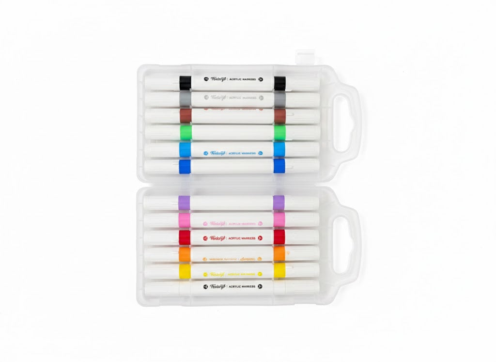 Fevicryl Acrylic Markers | 12 Shades