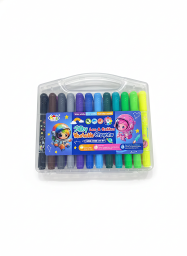 Silky Washable Crayons - 24 Shades