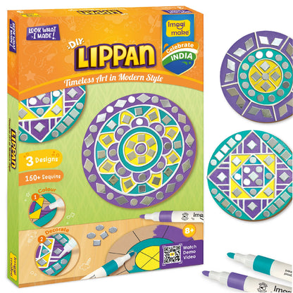 Imagimake DIY Lippan Art Kit