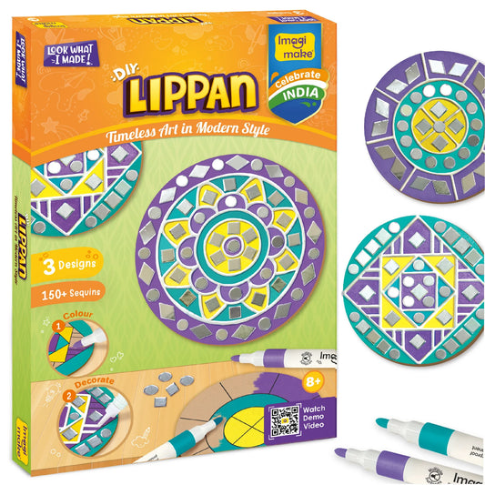 Imagimake DIY Lippan Art Kit