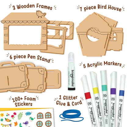 Imagimake DIY Wood Art - Mega Pack