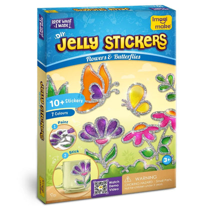 Imagimake Jelly Stickers - Flower & Butterfly