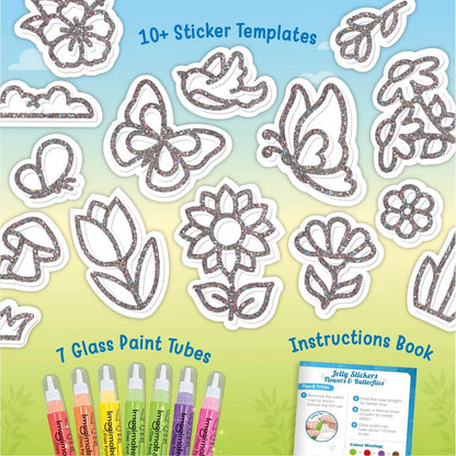 Imagimake Jelly Stickers - Flower & Butterfly