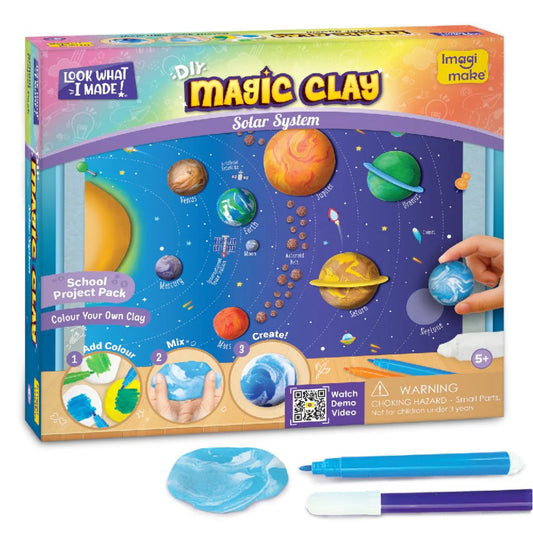 Imagimake Magic Clay - Solar System