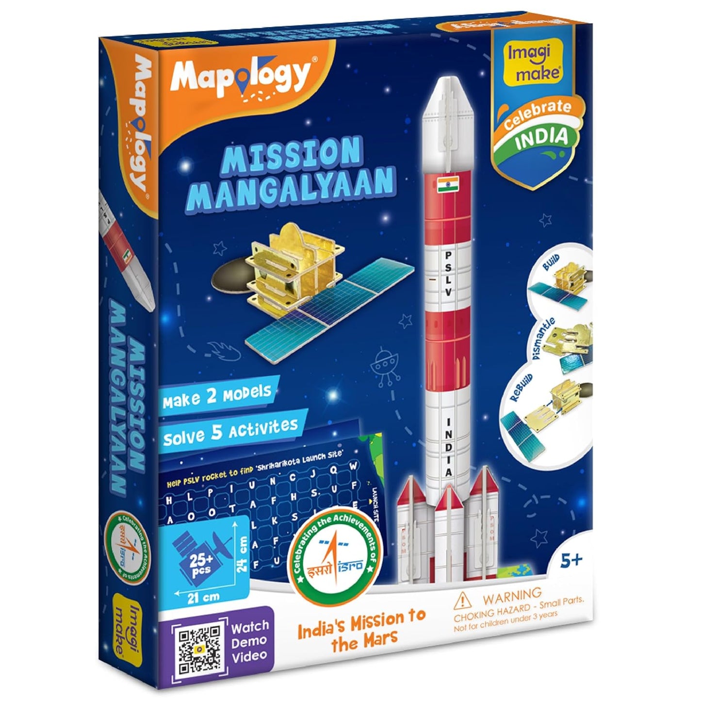 Imagimake Mapology Mangalyaan | Educational STEM Toy for Kids