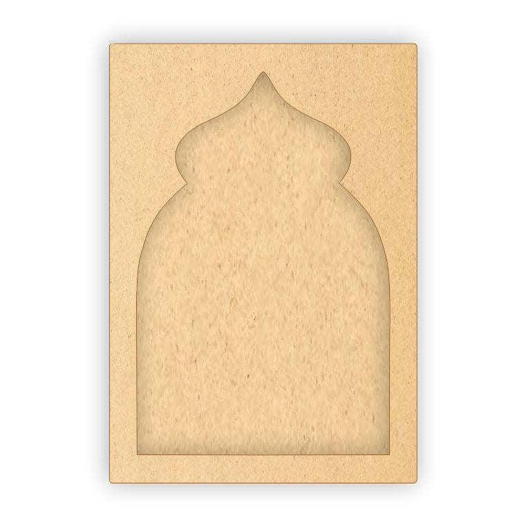 MDF Plain Jharokha Plaque
