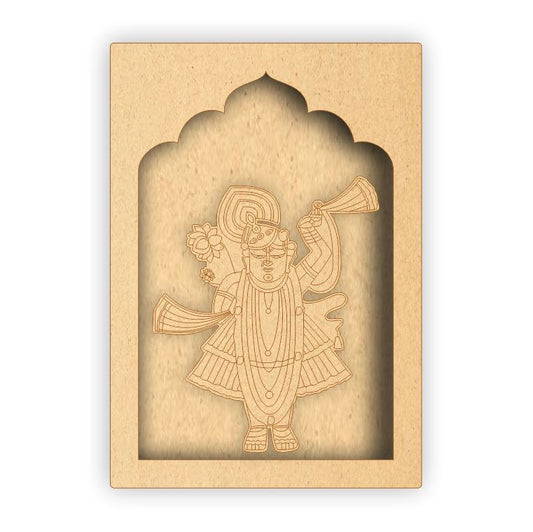 MDF Jharokha Box - Shreenathji