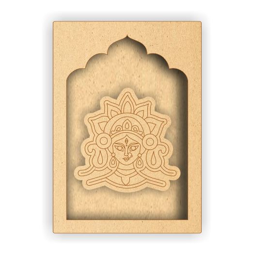 MDF Jharokha Box - Durga Maa