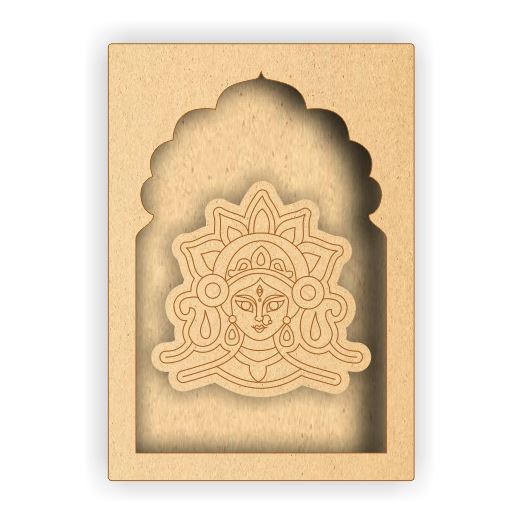 MDF Jharokha Box - Durga Maa