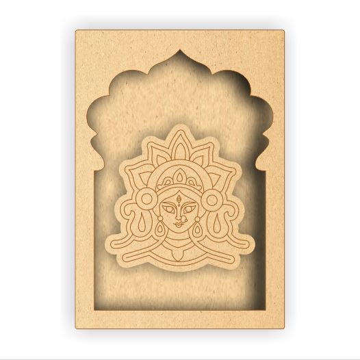MDF Jharokha Box - Durga Maa