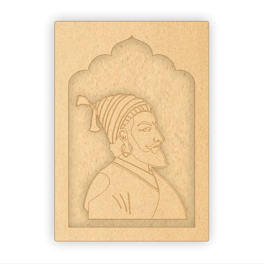 MDF Jharokha Plaque - Maharaj
