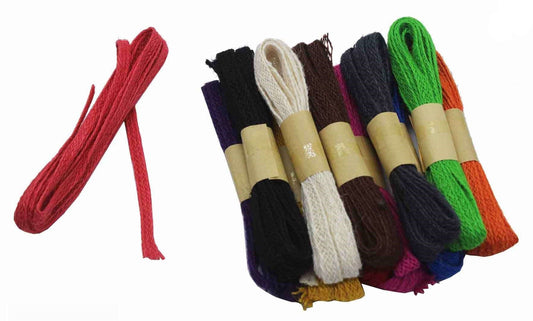 Jute Strip 3m, 12 Colours Set