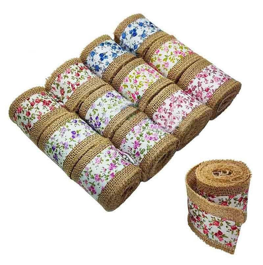 Jute Lace 2m, 12pcs Set