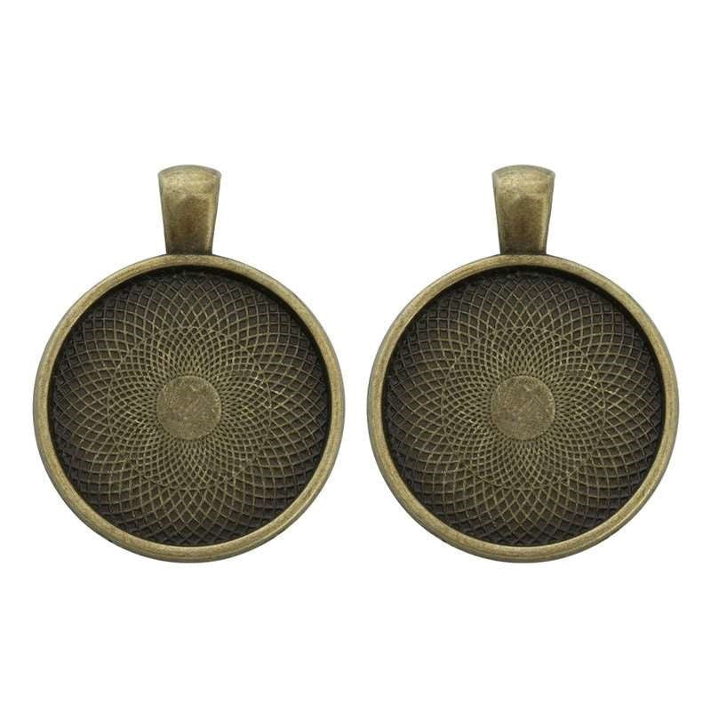 Antique Pendants 32x28mm