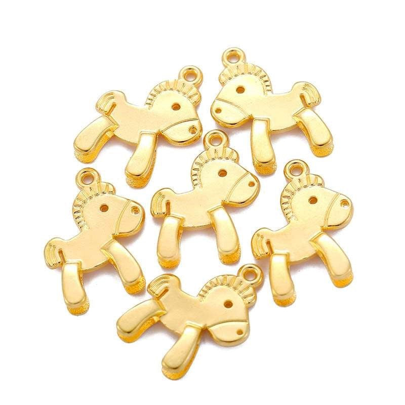 Unicorn Pendants 22x17mm