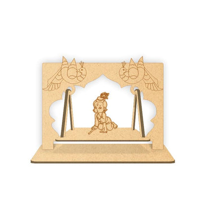 DIY MDF Bal Krishna Jhula