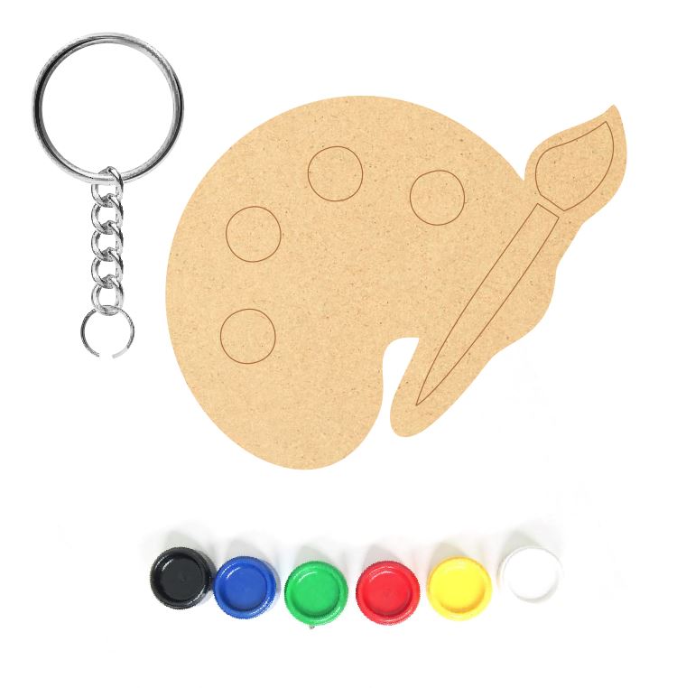 DIY MDF Keychain - Colour Palette